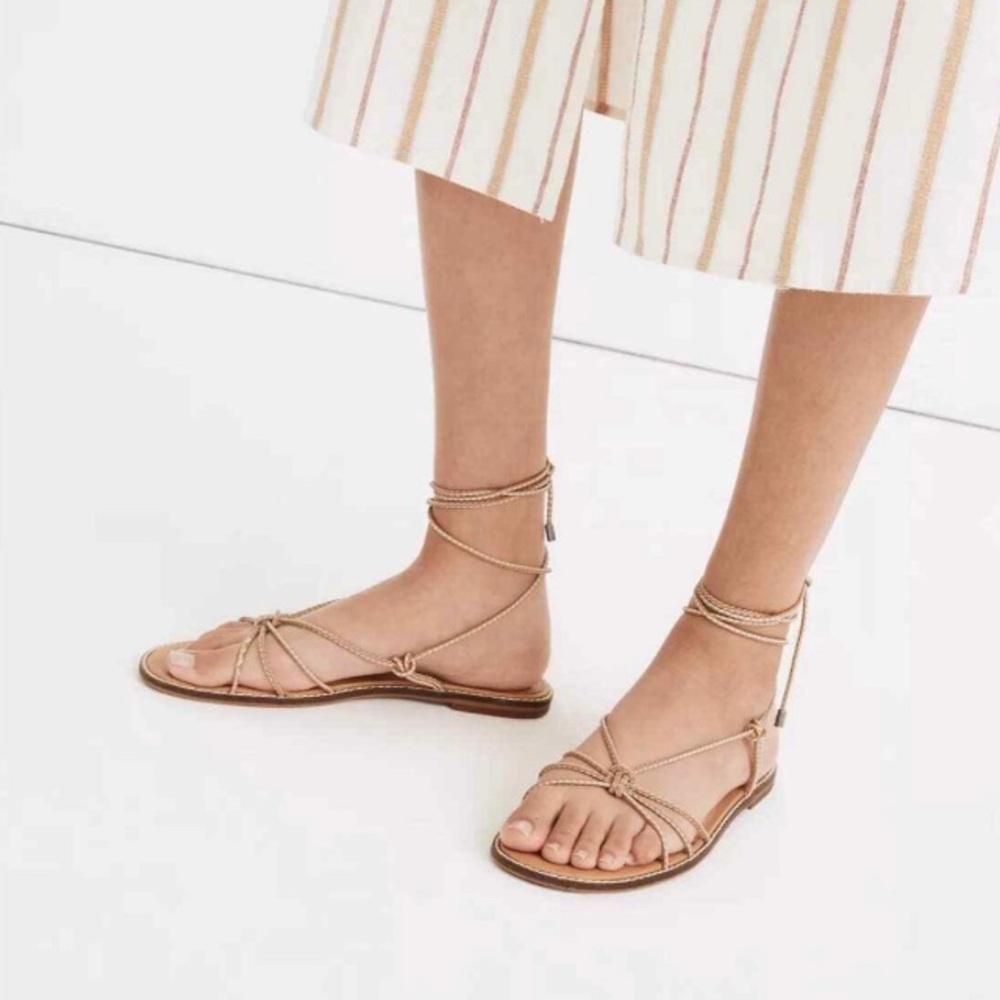 Madewell Katya lace up sandals